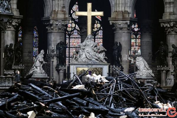 پس از آتش سوزی چه بر سر کلیسای نتردام آمد؟