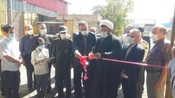 افتتاح کارخانه فولاد ورق بناب مستقر در شهرک صنعتی بناب