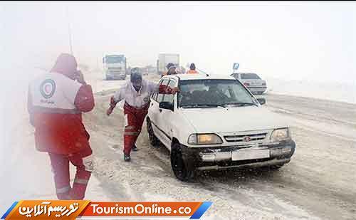 ورود سامانه بارشی نو ، بارش شدید برف در 12 استان