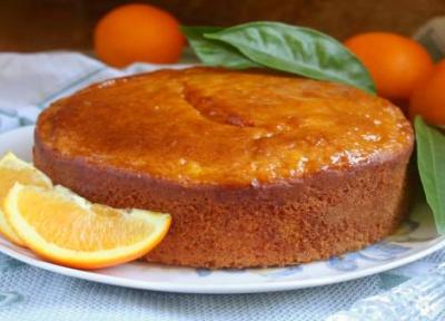 طرز تهیه کیک خیس پرتقالی همه پسند با و بدون فر
