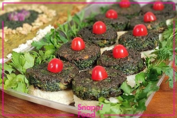 طرز تهیه کوکو سبزی قالبی و مجلسی در ماهیتابه